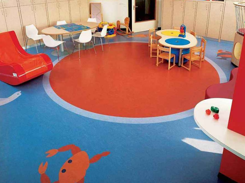 西安幼儿园塑胶地板